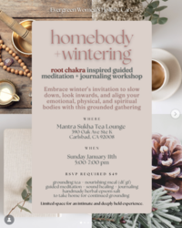 Homebody + Wintering: Root Chakra–Inspired Guided Meditation + Journaling Workshop