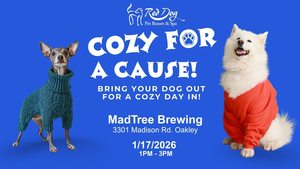 Cozy For A Cause: Red Dog & MadTree