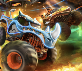 Hot Wheels Monster Trucks Live Glow-N-Fire