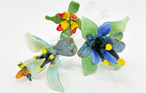 Art for Two: Glass Flowers