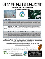 Kettle Creek For Kids Ages 3-6