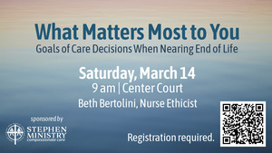 What Matters Most to You