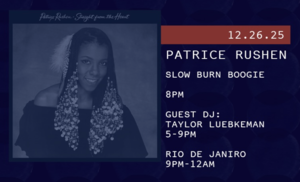 12/26 - Slow Burn Boogie: Patrice Rushen