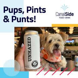 Pups   Pints at CanalSide Food   Drink