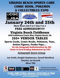 Virginina Beach Sports Card, Pokemon, Comic Book, Toy & Collectibles Expo