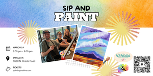 Lavender Skies Sip and Paint at DiBella’s