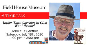 Author Talk: Guerillas in Civil War Missouri