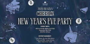 Toast to 2026 at Lingering Shade