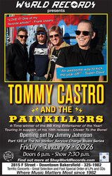 TOMMY CASTRO and the Painkillers - Friday January 9, 2026