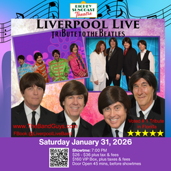 Richey Suncoast Theatre Presents Liverpool Live, Florida's Top-Rated Beatles Tribute