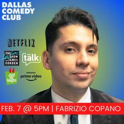 Dallas Comedy Club Presents: Fabrizio Copano
