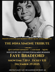 The Preservation of Jazz Presents  Monday Night Music Series: Tributes 2026