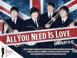 The Pops Orchestra of Bradenton and Sarasota Presents ALL YOU NEED IS LOVE with Liverpool Legends