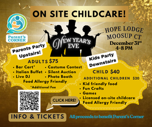 Family New Years Eve Speakeasy with Onsite Childcare