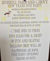 New Years Eve Family Fun Roller Skate Party