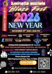 New Year’s Eve 2026 Party in Plano All Included