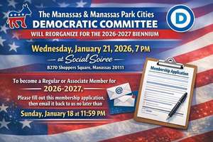 Manassas and Manassas Park Cities Democratic Committee Biennial Reorganization