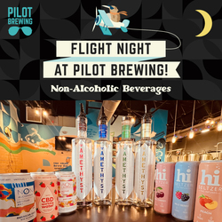 Flight Night: Zero Proof Spirits Sampling