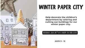 Winter Paper City