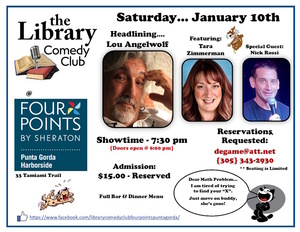 The Library Comedy Club Show