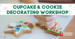 Kid's Cookie & Cupcake Decorating Workshop During Winter Break!