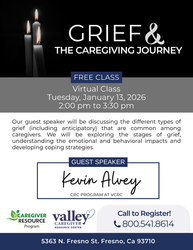 Grief and The Caregiving Journey