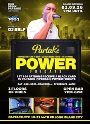 Power Fridays At Partake NYC w/ Live Sets by DJ Envy and DJ Self