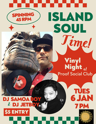 Island Soul in Proof Social Club