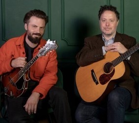 Virtuoso bluegrass/roots mandolinist Jacob Jolliff with guitar genius Grant Gordy, in concert
