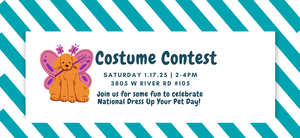Costume Contest - National Dress Up Your Pet Day