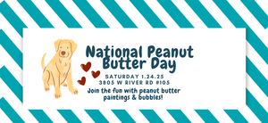 National Peanut Butter Day - Paintings & Bubbles
