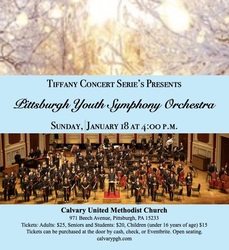Tiffany Concert Series Presents Pittsburgh Youth Symphony Orchestra