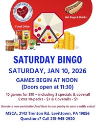 Saturday Bingo - 10 Games for $10 - Middletown Seniors