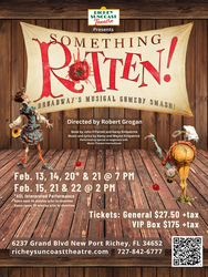 Experience the “Egg-cellent” Broadway Hit: Something Rotten! at Richey Suncoast Theatre