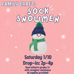 Family Craft: Sock Snowmen