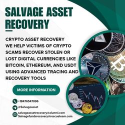 HOW TO RESTORE BACK LOST BITCOIN → REACH OUT TO  SALVAGE ASSET RECOVERY