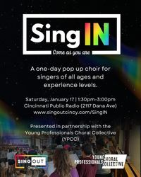 SingIN with SingOUT Cincy & YPCC