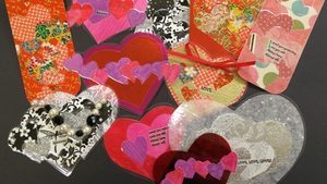 Paper Heart Art! (Ages 7-13)