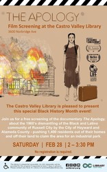 Film Screening:  The Apology