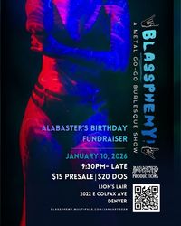 Blassphemy! A Metal Go-Go Burlesque Show & Fundraiser