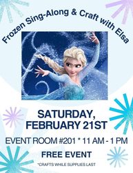 Frozen Sing-a-Long & Craft