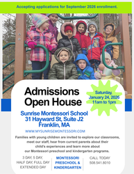 Montessori preschool & kindergarten open house