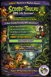 Scooby-Thulhu RPG Lite Session hosted by The Cult of Brighter Days @ Poppin' Off