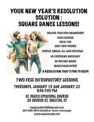 YOUR NEW YEAR'S RESOLUTION SOLUTION: SQUARE DANCE LESSONS!