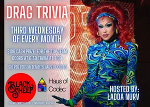 Drag Trivia with Host Ladda Nurv at Black Sheep Providence