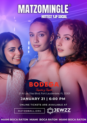 MATZOMINGLE® AFTER WORK EVENT @ Fort Lauderdale January 2026