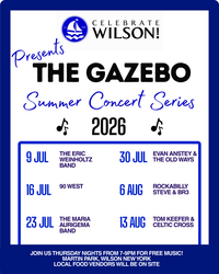 The Gazebo-Summer Concert Series presented by Celebrate Wilson!
