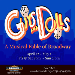 Guys and Dolls, The Musical at the Brook Arts Center
