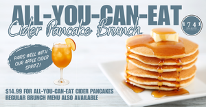 All-You-Can-Eat Cider Pancake Brunch at 1741 Pub & Grill
