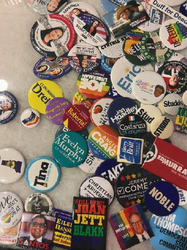 Will You Wear My Pin? The Wearable History of Our Community Exhibition﻿